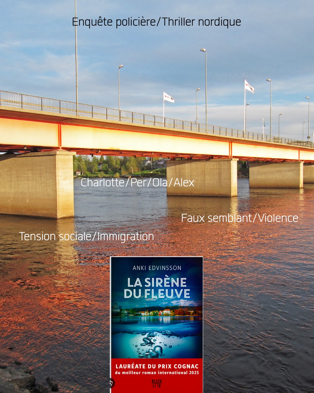 La sirene du fleuve de Anki Edvinsson